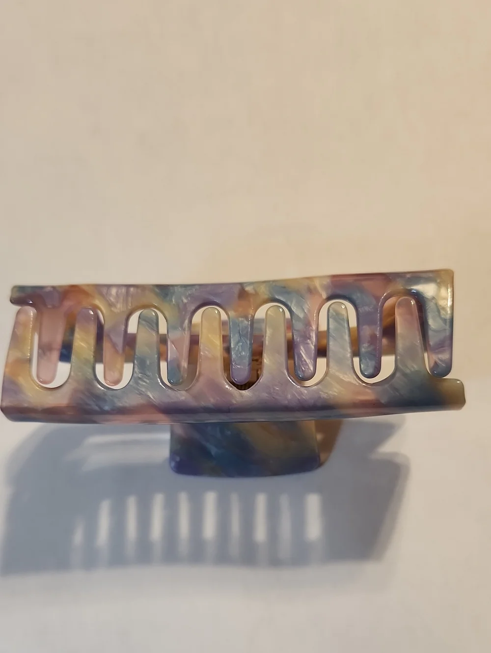 NWOT Acetate Hair Clip 4 inches